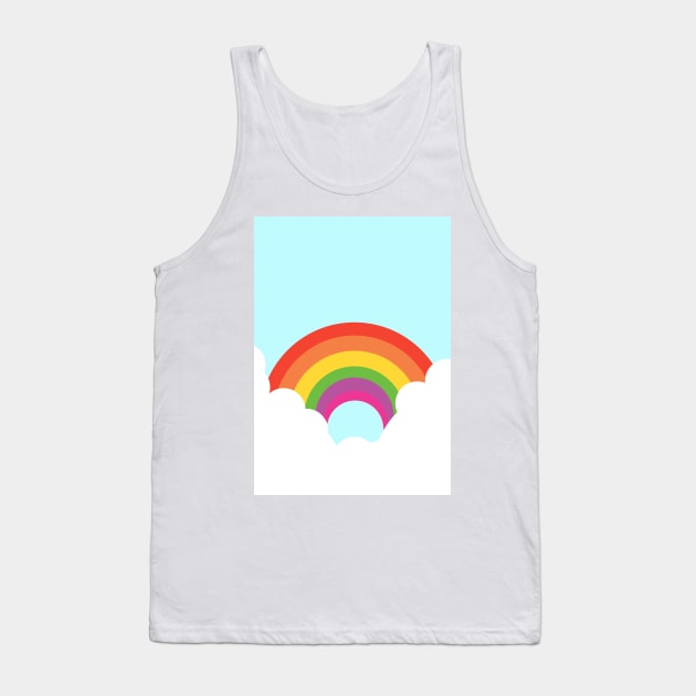 Rainbow Tank Top by nickemporium1